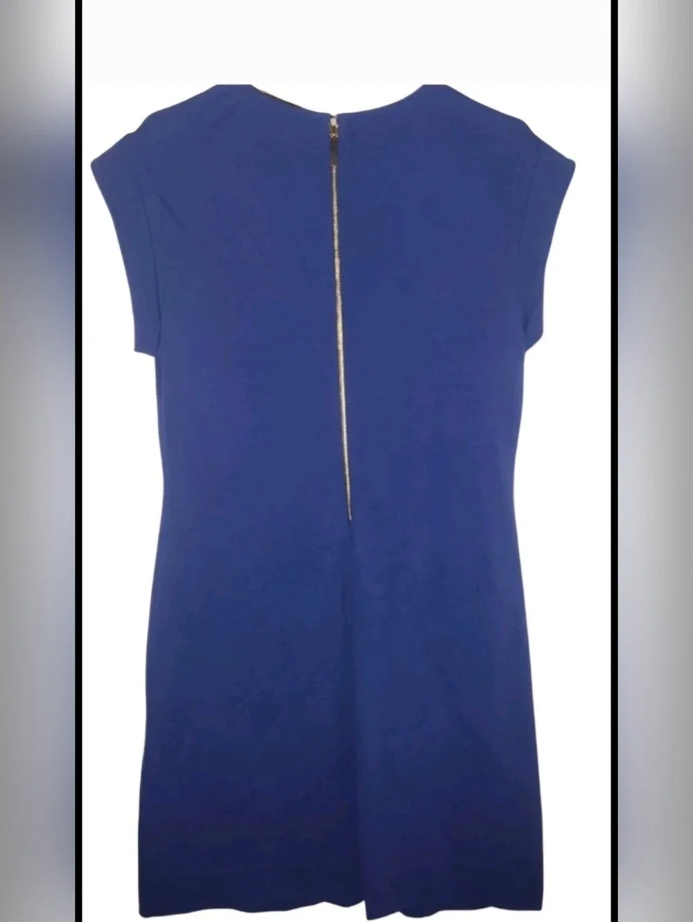 kate spade Bright Cobalt Blue V-Neck Cap Sleeve Midi Dress